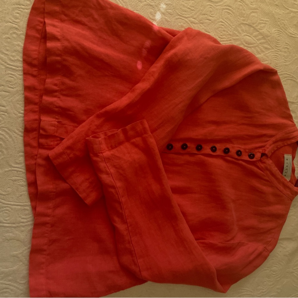 Willow size small/m linen blouse/ summer jacket - Picture 5 of 8